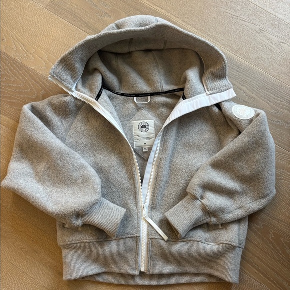CANADA GOOSE- Chilliwack Bomber Kind Fleece HUMANATURE- silverbirch heather - Picture 1 of 5